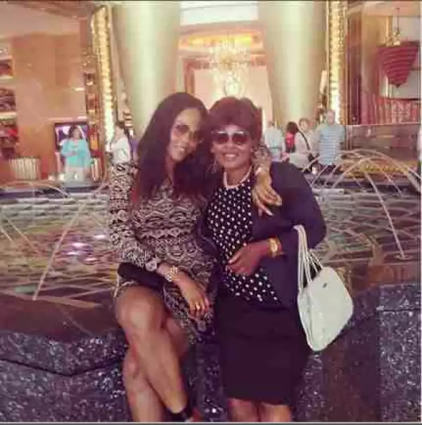 Actress Daniella Okeke Excited As She Takes Her Mom To Dubai For The First Time